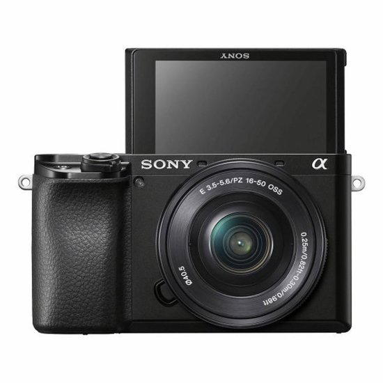 Digitalni fotoaparat SONY Alpha A6100 + E PZ 16-50mm f/3.5-5.6 OSS II + E 55-210mm f/4.5-6.3 OSS, 24,2 Mp, 4K Ultra HD, crni