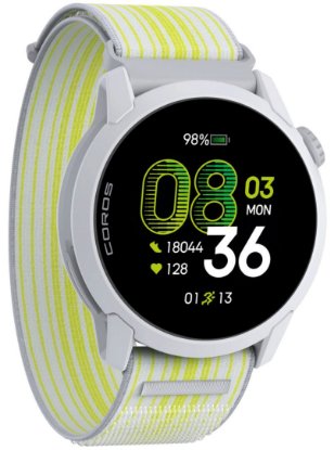 Pametni sat COROS Pace 4, GPS, multisport, bijeli, najlonska narukvica
