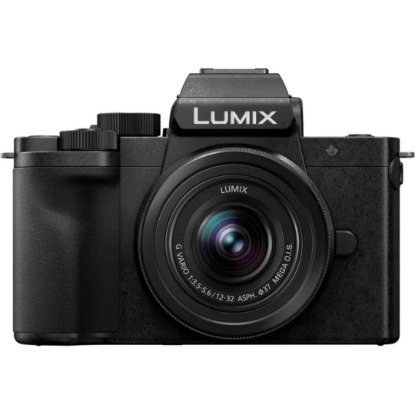 Digitalni fotoaparat PANASONIC Lumix DC-G100D + Lumix G Vario 12-32mm f/3.5-5.6, 20,3 Mp, 4K Ultra HD, crni