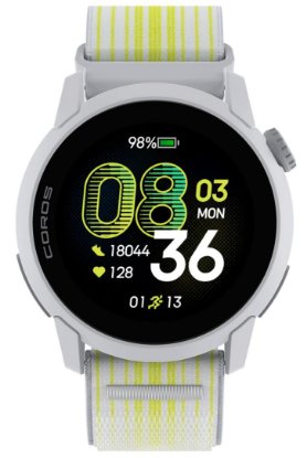 Pametni sat COROS Pace 4, GPS, multisport, bijeli, najlonska narukvica