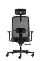 IZLOŽBENI - Ergonomska uredska stolica ERGOVISION Ergo Basic 02, crna