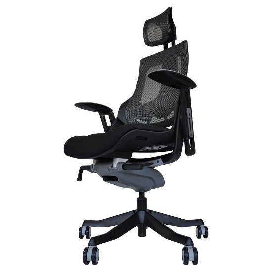IZLOŽBENI - Ergonomska uredska stolica ERGOVISION iTrek, crna