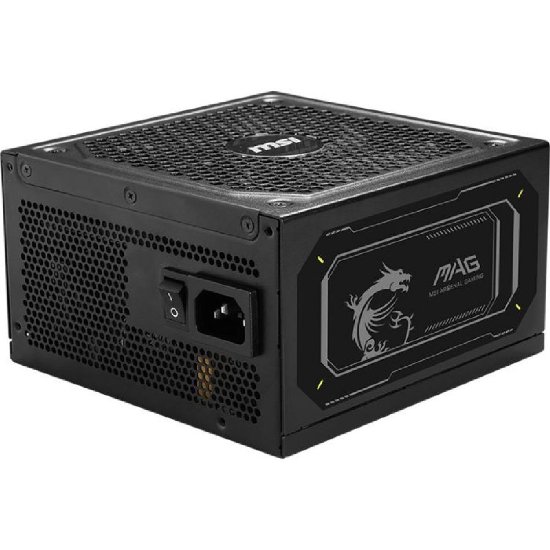 Napajanje 1000W, MSI MAG A1000GL PCIE5 II, ATX v3.1, 135mm vent, modularno, 80+ Gold