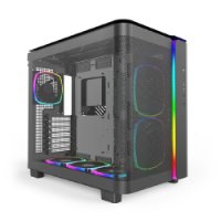 Računalo EPOCH Dorado V2 / AMD Ryzen 7 7800X3D, 32GB DDR5, 1TB SSD NVMe, AMD Radeon RX 9070 XT 16GB, WiFi, Windows 11 Home, crno