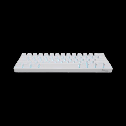 Tipkovnica ROYAL KLUDGE RK-61, mehanička, Brown switch, bežična, US layout, bijela