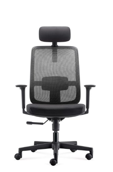 IZLOŽBENI - Ergonomska uredska stolica ERGOVISION Ergo Basic 02, crna