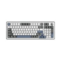 Tipkovnica WHITE SHARK Excalibur L GK-007252, RGB, crveni KTT Wine Red switch, mehanička, HR layout, bijela, USB / 2,4GHz / BT