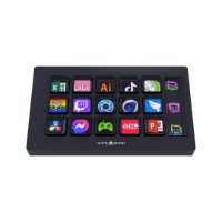 STREAM DECK WHITE SHARK QILAUT WSD-100 – 15 PROGRAMABILNIH LCD TIPKI ZA STREAMING I PRODUKTIVNOSTWhite Shark Qilaut WSD-100 praktičan je upravljački uređaj namijenjen streamerima, kreatorima digitaln