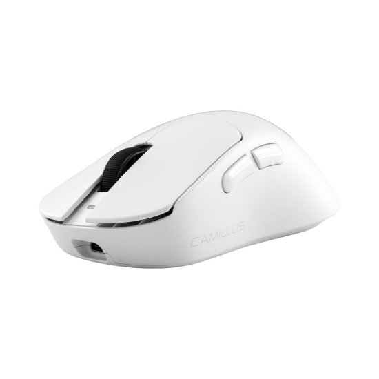 Miš WHITE SHARK Camillus WGM-9013, 30000dpi, optički, bežični/žičani, bijeli